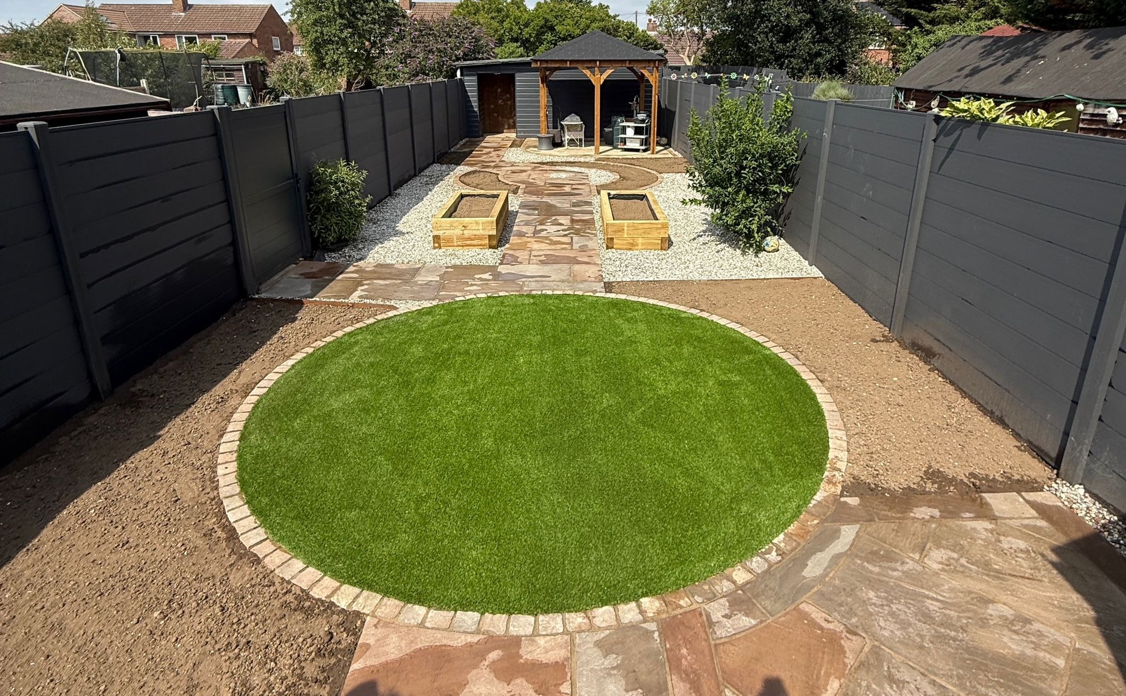 Background garden project